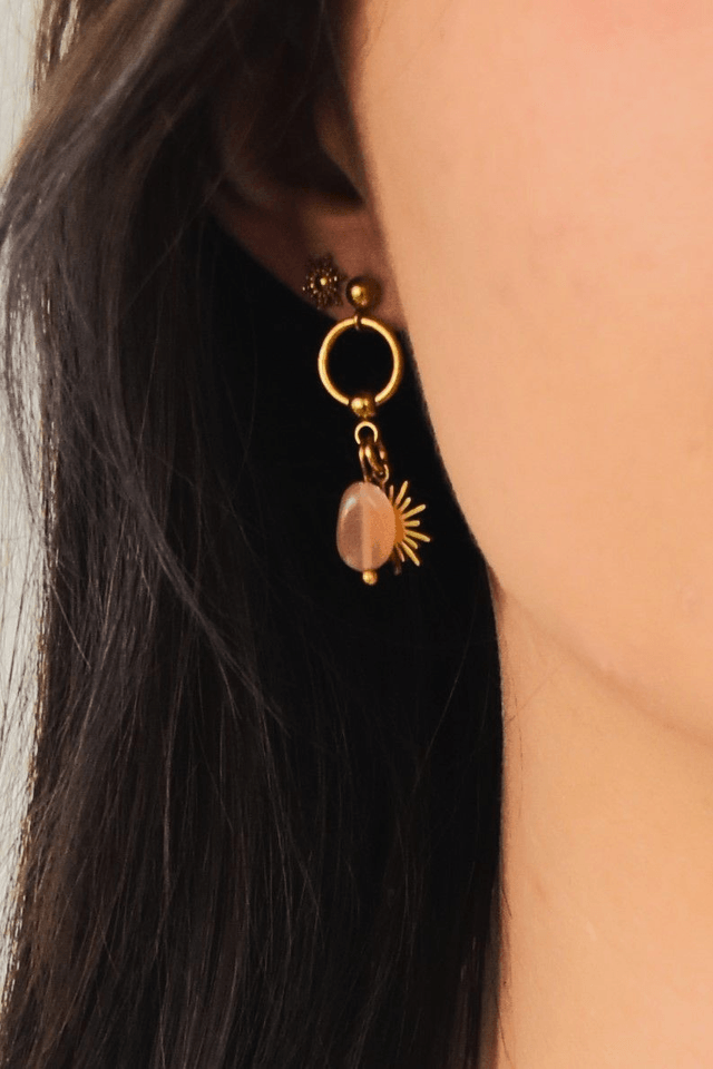 Boucles d'oreilles Météores - Force & Sérénité 