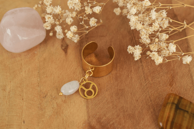 Bague Astro Taureau – Stabilité & Sérénité