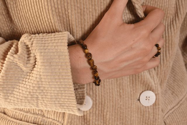 Bracelet Astéria Œil de tigre - Affirmation de soi