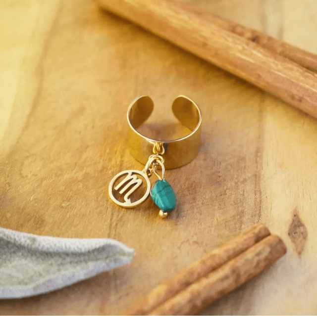 Bague Astro Scorpion – Transformation et Intensité