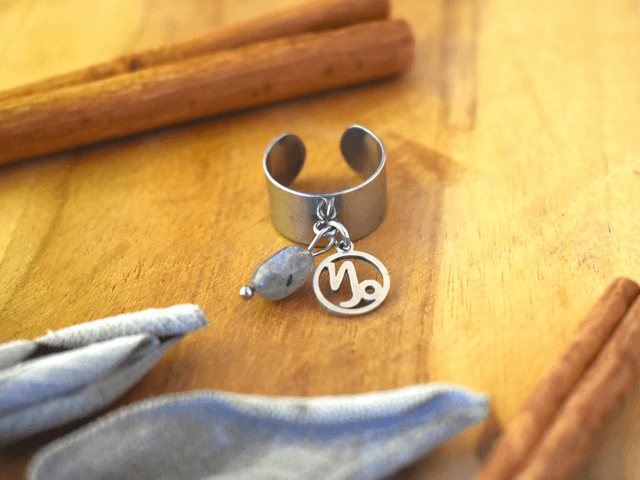 Bague Astro Capricorne – Discipline & Persévérance