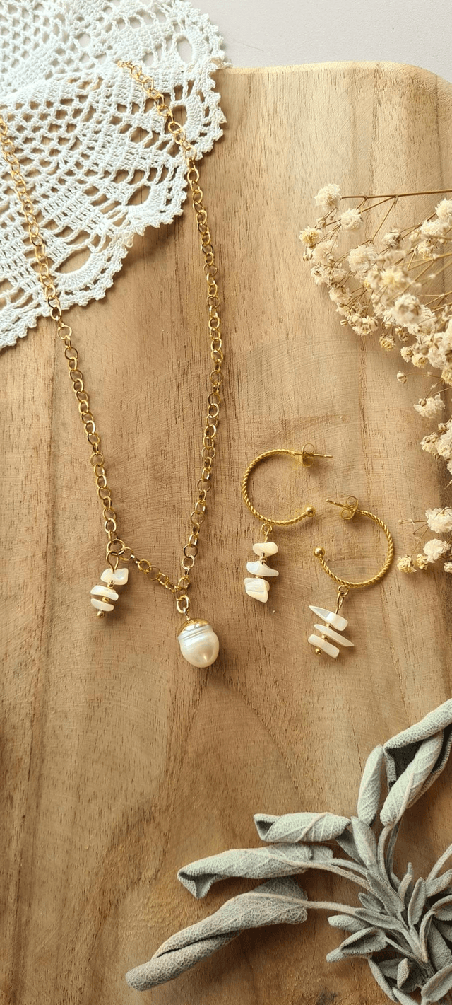 Boucles d’oreilles Écume 