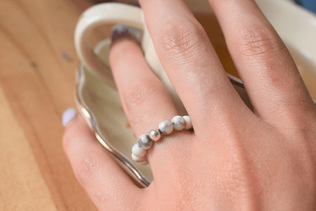 Bague Litho - Calme