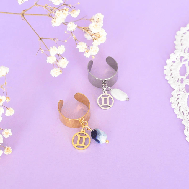Bague Astro Gémeaux – Communication & Adaptabilité