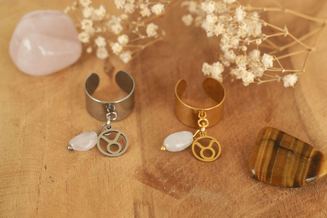 Bague Astro Taureau – Stabilité & Sérénité