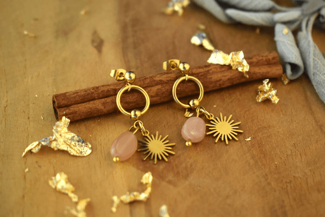 Boucles d&#039;oreilles Météores - Force &amp; Sérénité 